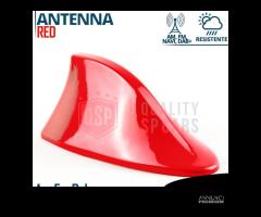 Antenna PINNA SQUALO ROSSA per SKODA VERO SEGNALE