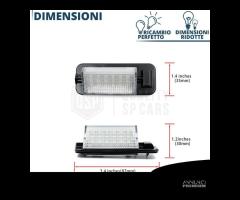 Placchette Luci Targa LED per BMW Serie 3 E36 - 6