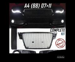 AUDI A4 RS4 B8 2007-2011 GRIGLIE ANTERIORI Tuning