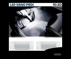 2 Luci LED Vano Piedi Per BMW Luci Interni Bianche - 6