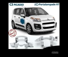 ADATTATORI LED H7 Citroen C3 Picasso Portalampada