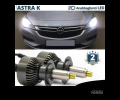 Kit LED H7 Opel Astra K Fari LENTICOLARI 12.000LM