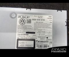 LETTORE CD - SD PER VW GOLF 7 ANNO 2015