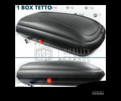 Baule BOX Tetto Per MASERATI Portapacchi OMOLOGATO