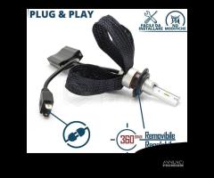 Kit Luci LED per Fiat 500L ANABBAGLIANTI H7 CANbus - 7