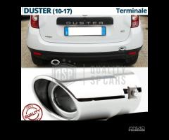 TERMINALE di Scarico PER Dacia Duster Cromato