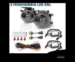 FARI Fendinebbia LED DRL per Audi A4 B6 OMOLOGATI