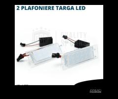 Luci Targa LED per FIAT PUNTO 199 Placchette 6500K