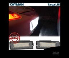 Luci Targa LED per Porsche Cayman 987 CANbus 6500K