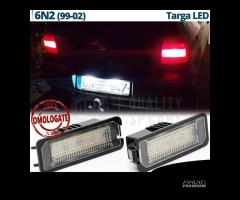 Luci Targa FULL LED VW Polo 6N2 PLACCHETTE CANbus