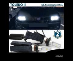 Kit LED H7 per Seat TOLEDO 2 1M Luce Bianca CANbus