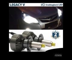 LUCI LED H7 per Subaru LEGACY 5 FARI LENTICOLARI