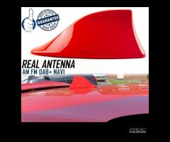 Antenna PINNA SQUALO ROSSA per CITROEN VERO SEGALE