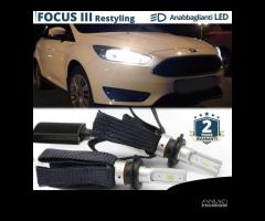 Luci LED H7 Ford Focus Mk3 Restyling ANABBAGLIANTI