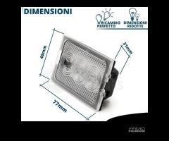 Placchette Luci Targa LED per LAND ROVER CANbus - 6