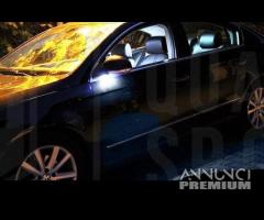 Placche Luci LED Sotto Specchietti VW Passat CC