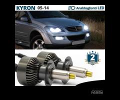 Kit LED H7 CANbus per Ssangyong KYRON Bianco Puro