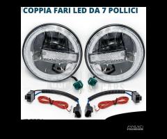 FARI Full LED Per TOYOTA FJ CRUISER Angel OMOLOGAT