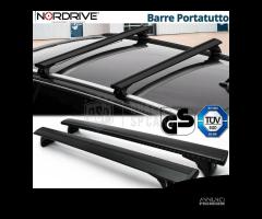 Barre Portatutto per Audi A6 Avant Alluminio Nero