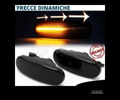 Frecce LED Laterali Dinamiche per Fiat Nere CANBUS