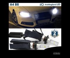 Lampade FULL LED H7 Audi A4 B8 fari CANBUS 6500k