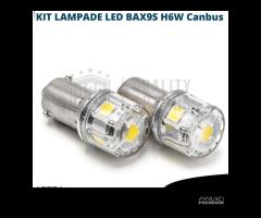 Lampadine LED BAX9S H6W Luci di Posizione Bianche