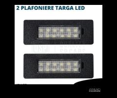 Placchette Luci Targa LED Canbus Audi Q2 Omologate