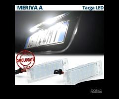 Placchette Luci TARGA LED per OPEL MERIVA A 6500K