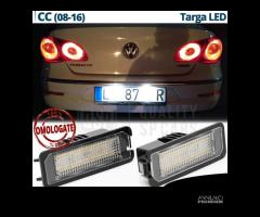 Placchette Luci Targa LED per VW Passat CC CANbus