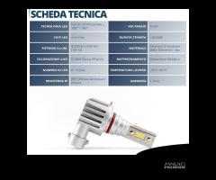 Kit LED 9005 Luce Potente Bianco Ghiaccio 8000LM