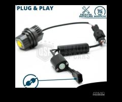 ANGEL EYES LED PER Bmw X5 E53 Luci Posizione 6000K - 9