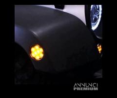 Frecce Laterali FULL LED per JEEP WRANGLER JK Nere - 8