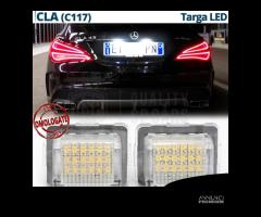 Placche Complete Luci Targa LED Mercedes CLA Coupé