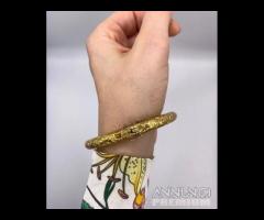 BRACCIALE VINTAGE ORO GIALLO 18kt. CANNA VUOTA