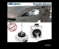 LAMPADINE XENON D1S per PEUGEOT 408 Ricambio 6000K