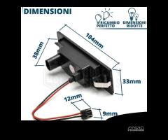 Luci Targa Led per MINI Paceman R61 Placche Canbus - 9