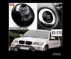 BMW X5 E70 TASTO ACCENSIONE NERO PULSANTE Start