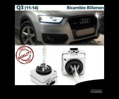 Lampadine BIXENON D3S PER Audi Q3 11-14 35W 6000K