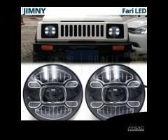 FARI FULL LED 7'' PER SUZUKI JIMNY 6500K Omologato