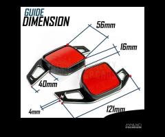 2 PALETTE Cambio per AUDI TT 8J LEVE Acciaio Nero - 8