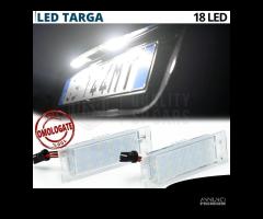 Placchette Luci Targa full LED per OPEL NO Errori