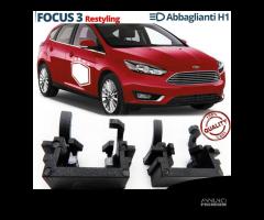 ADATTATORI montaggio KIT LED H1 PER Ford Focus 3