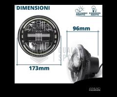 FARI LED Anteriori DRL Omologati Per HUMMER H1 H2 - 11