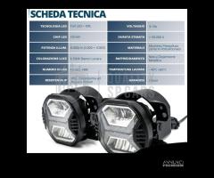 FARI Fendinebbia LED DRL Jeep GRAND CHEROKEE WK2