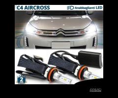 Kit LED H11 CANbus per CITROEN C4 AIRCROSS 6500K