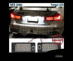 Luci TARGA LED per Bmw M3 F80 PLACCHETTE CANbus