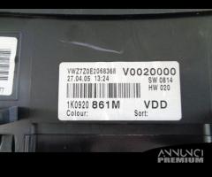 QUADRO STRUMENTI PER VW GOLF 5 2.0 TDI 2004