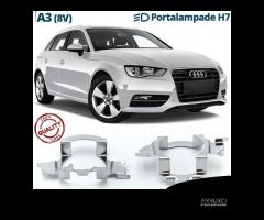 ADATTATORI Portalampada AUDI A3 8V Montaggio LED