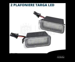 Placchette Luci Targa LED per Ford Galaxy 2 CANBUS