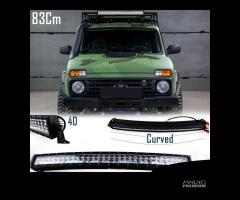 Barra Led 6000K Curva Lada Niva 4X4 Off-Road 83CM